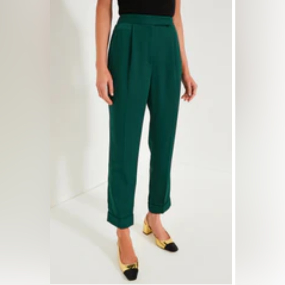 Tuckernuck emerald green trouser pants
